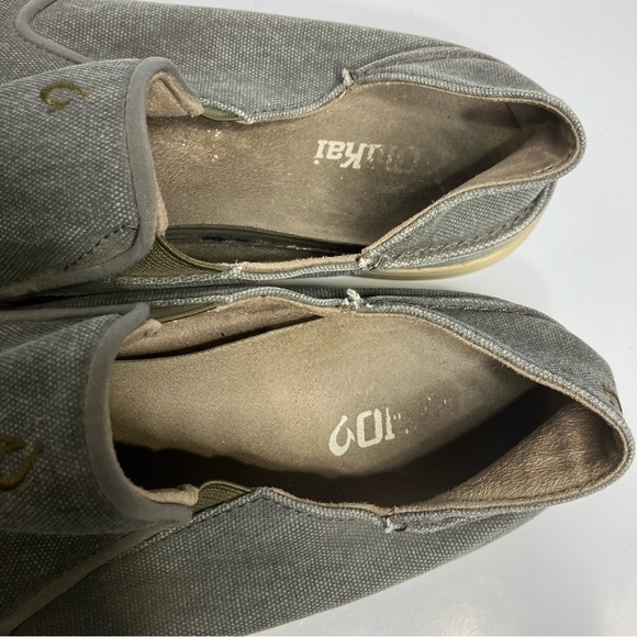 Olukai Nohea Lole slip on shoes loafers gray size 11‎ main image 4